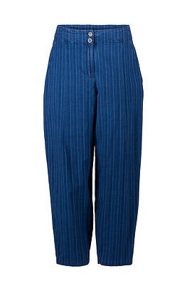 Trousers Pinyin / 100% Striped Cotton Denim