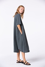 Dress Natua / Cotton-Linen Blend 672ENAMEL