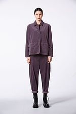 Jacket Gloow 318 / Cotton cord with stretch content 362LILAC