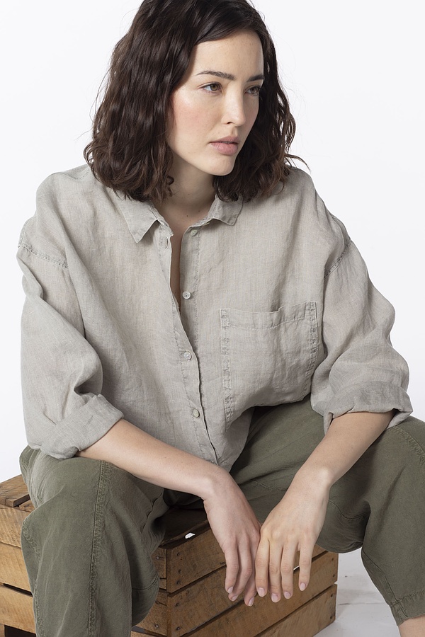 Blouse 505 - Pure Hemp - 122NETTLE - 60250110017