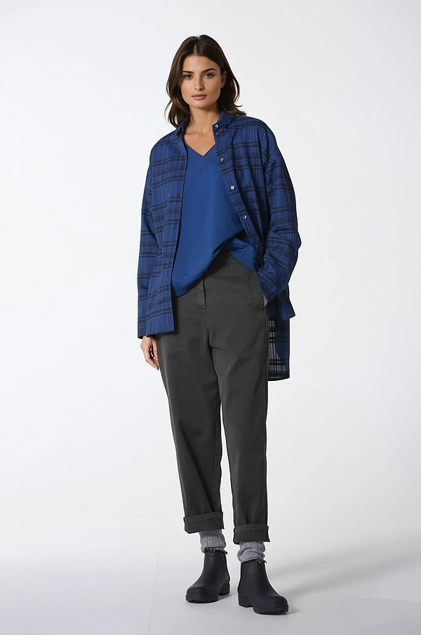 Bluse 302 - Baumwoll-Lyocell Mischung - 470FJORD - 60230710016