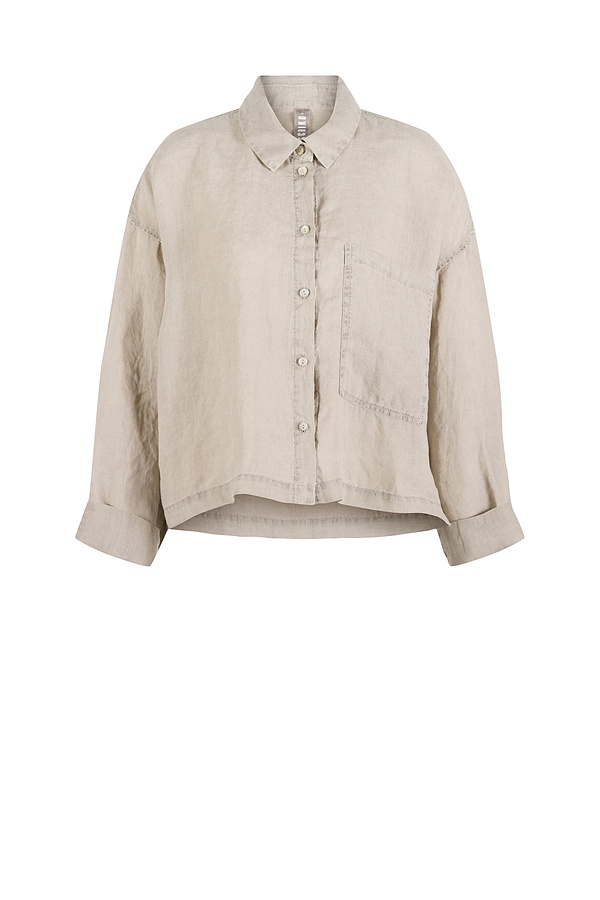 Bluse 505 - Ren hamp - 122NETTLE - 60250110017