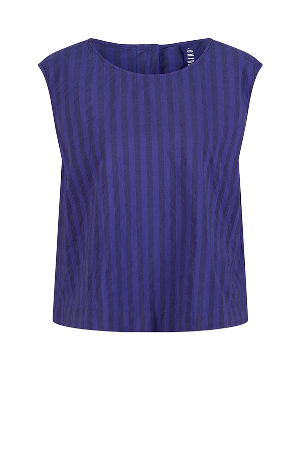 Bluse 509 - Reine Baumwolle mit Chambraystreifen - 380IRIS - 60250110036