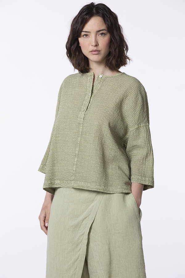 Bluse 515 - Leinen-Baumwollmischung - 132DAFFODIL - 60250110066