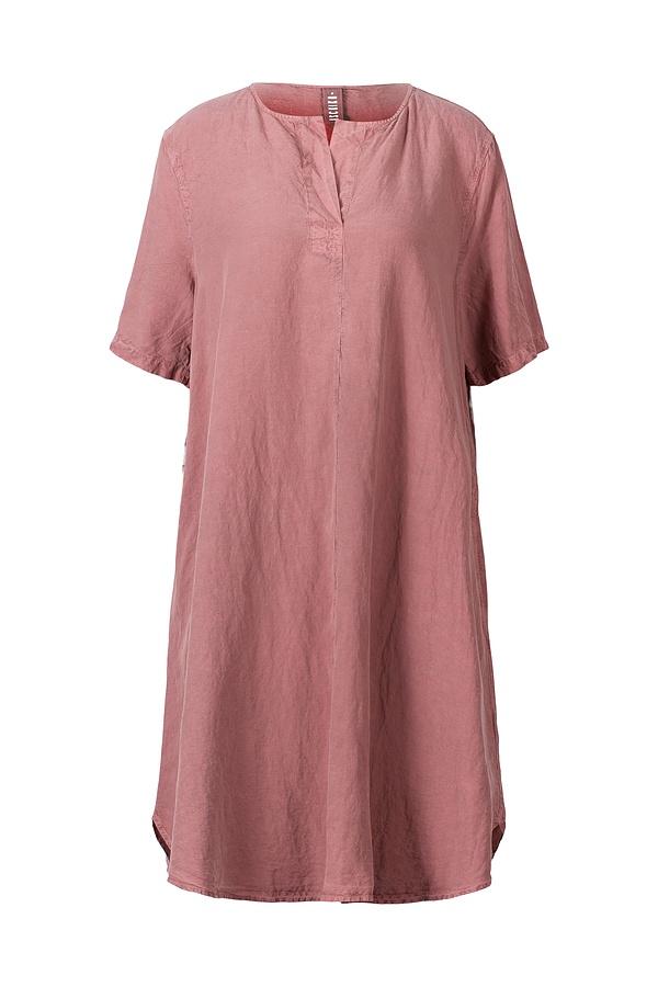 Light pink linen tunic dress