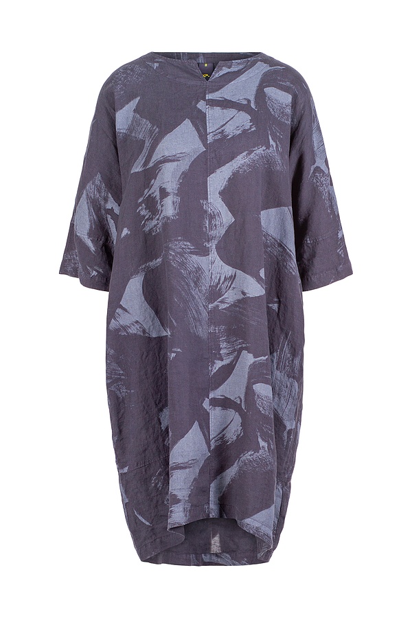 Dress 502 - Linen Print - 480EVENING - 60250310011