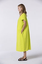 Dress Aventa / Lyocell-Linen Blend 130LEMONADE
