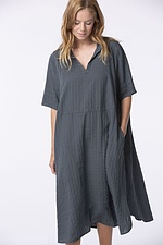 Dress Natua / Cotton-Linen Blend 672ENAMEL