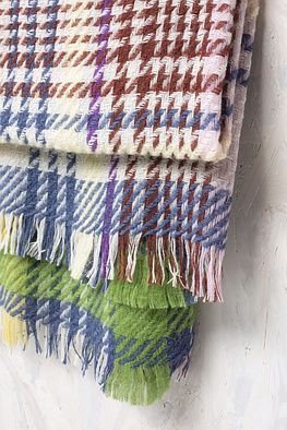 Foulard 104 - Wool-Mohair Blend - 550CEMENT - 60210114007