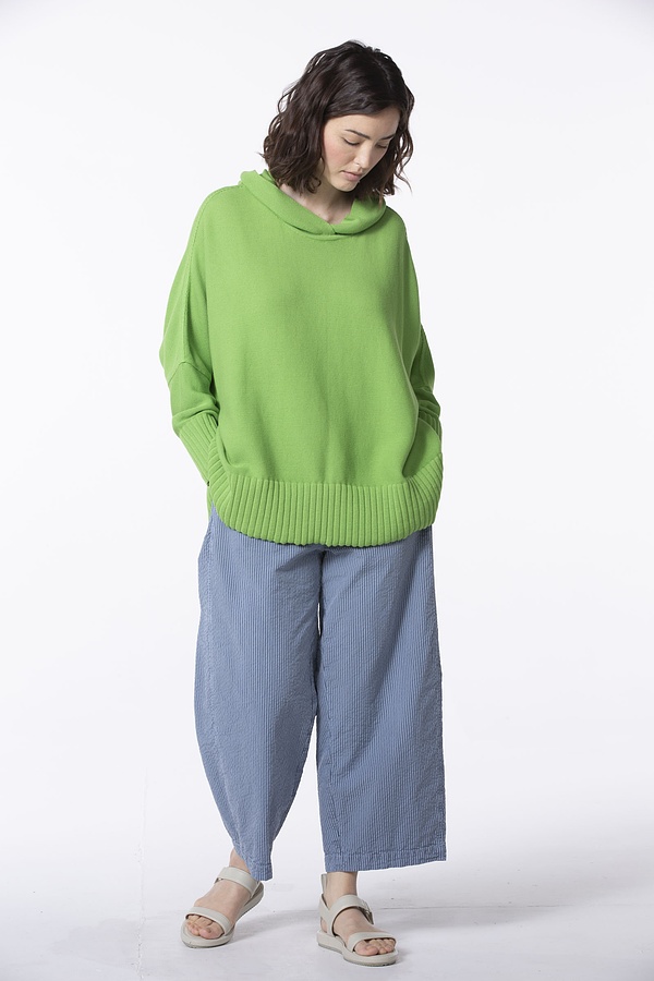 Hose 506 - Reine Baumwolle mit Seersucker Streifen - 422PHLOX - 60250110018