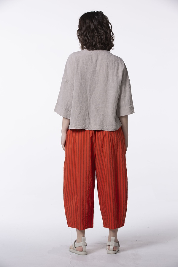 Hose 510 - Reine Baumwolle mit Chambraystreifen - 240POPPY - 60250110029