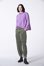 Trousers Waave / 100% Cotton Cord 642FERN