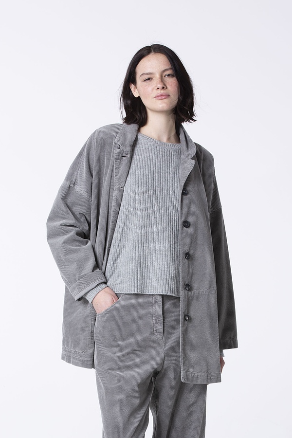 Jacket Isebeg / 100% Cotton Cord 922PEBBLE