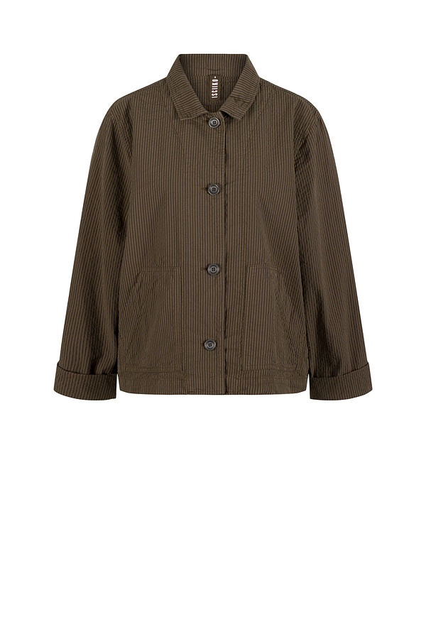 Jacket 501 - Pure Cotton with Seersucker Stripes - 770BRANCH - 60250110033