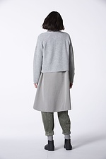 Jacket Laveeo / Wool-viscose blend with cashmere 920PEBBLE