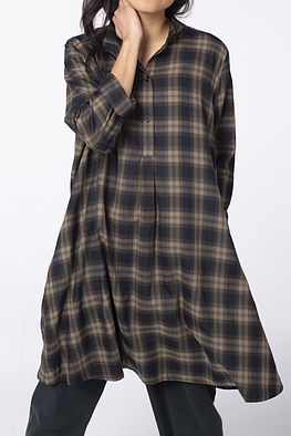 Jurk 209 - Lyocell - Cotton Blend - 760TRUFFLE - 60220710025