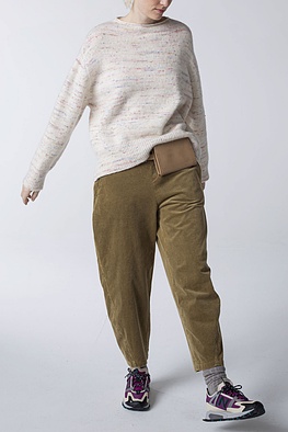 Kalhoty 103 - Elastic Cotton Corduroy - 842RAFFIA - 60210710012