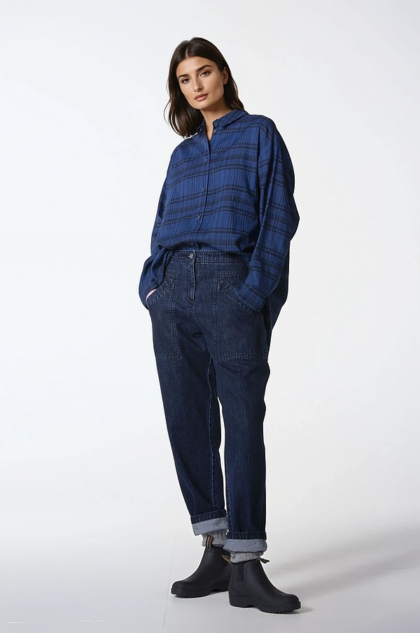 Kalhoty 303 wash - 100% cotton denim - 570DENIM - 60230710004