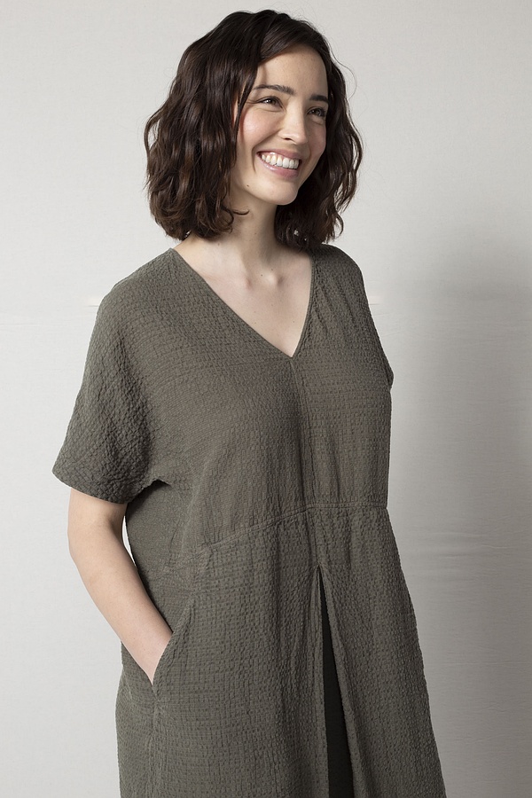 Kleid 505 - Leinen-Baumwollmischung - 772BRANCH - 60250110024