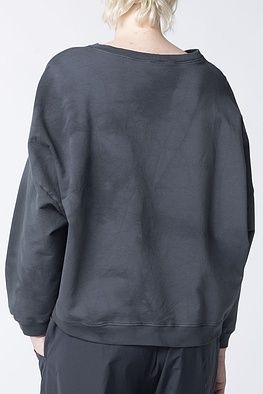 Pullover 104 - Tie-Dye Cotton-Sweat - 562SLATE - 60210710158