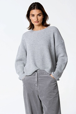 Pullover 301 - Wol/viscose mix met cashmere - 920PEBBLE - 60230713001