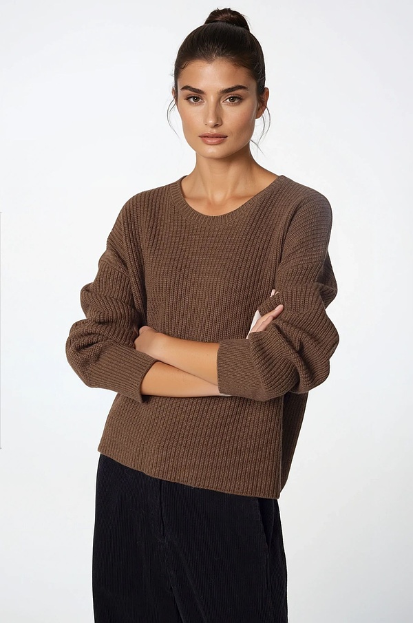 Pullover 301 - Wool-viscose blend with cashmere - 850TIMBER - 60230713001