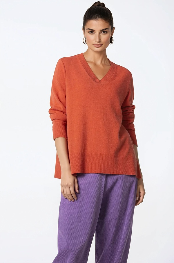 Pullover 307 - Woll-Viskosemischung mit Kaschmiranteil - 240GOJI - 60230713009