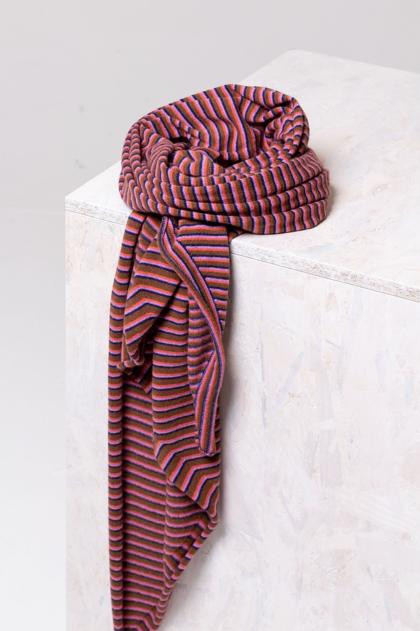Scarf Inslea / Wool-viscose blend with cashmere 850TIMBER