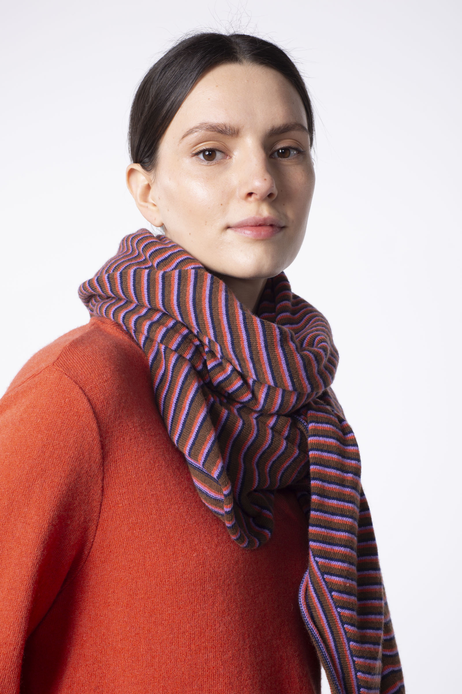 OSKA UK Scarf Inslea / Woolviscose blend with cashmere