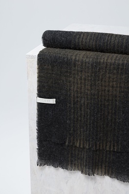 Schal 204 - Wool Blend - 980CHARCAOL - 60220714004