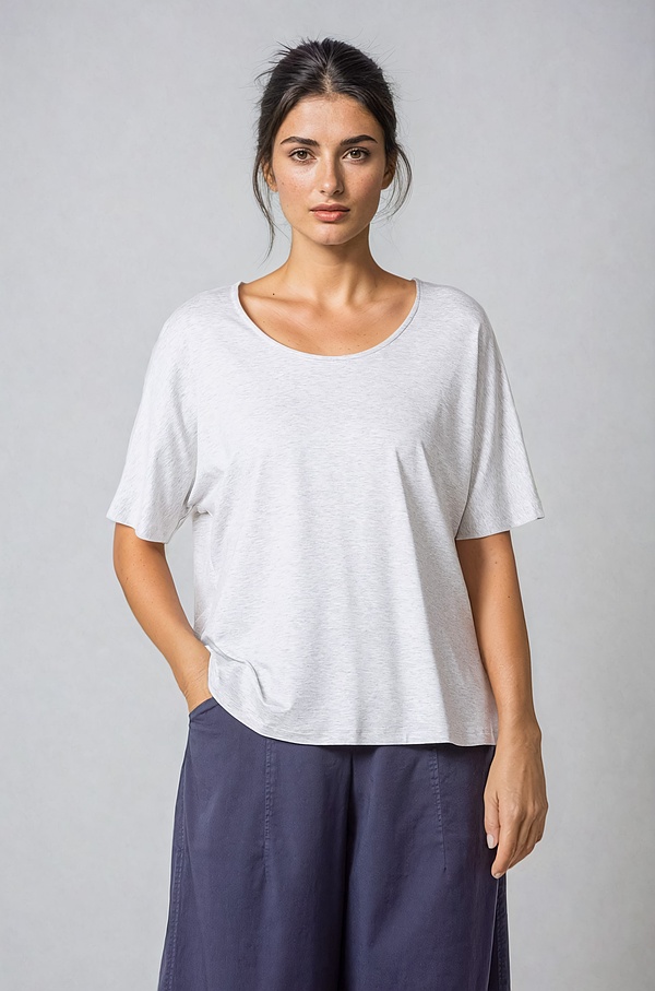 Shirt 501 - Viskose Jersey - 110FLAX - 60250310013