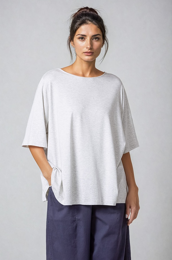 Shirt 502 - Viskose Jersey - 110FLAX - 60250310014