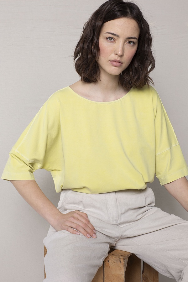 Shirt 507 - Cotton Stretch Jersey - 132DAFFODIL - 60250110044