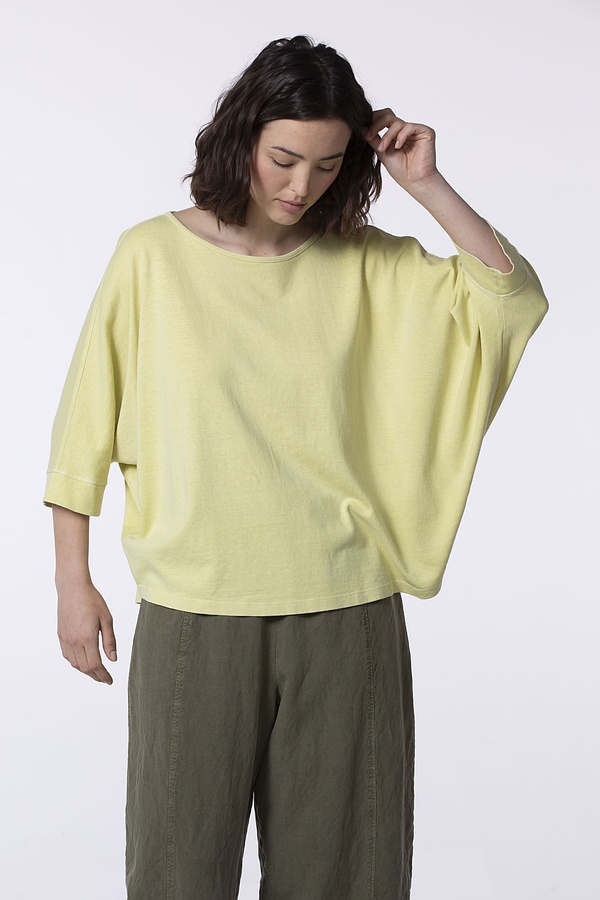 Shirt 516 - Hemp and Organic Cotton Jersey - 132DAFFODIL - 60250110065