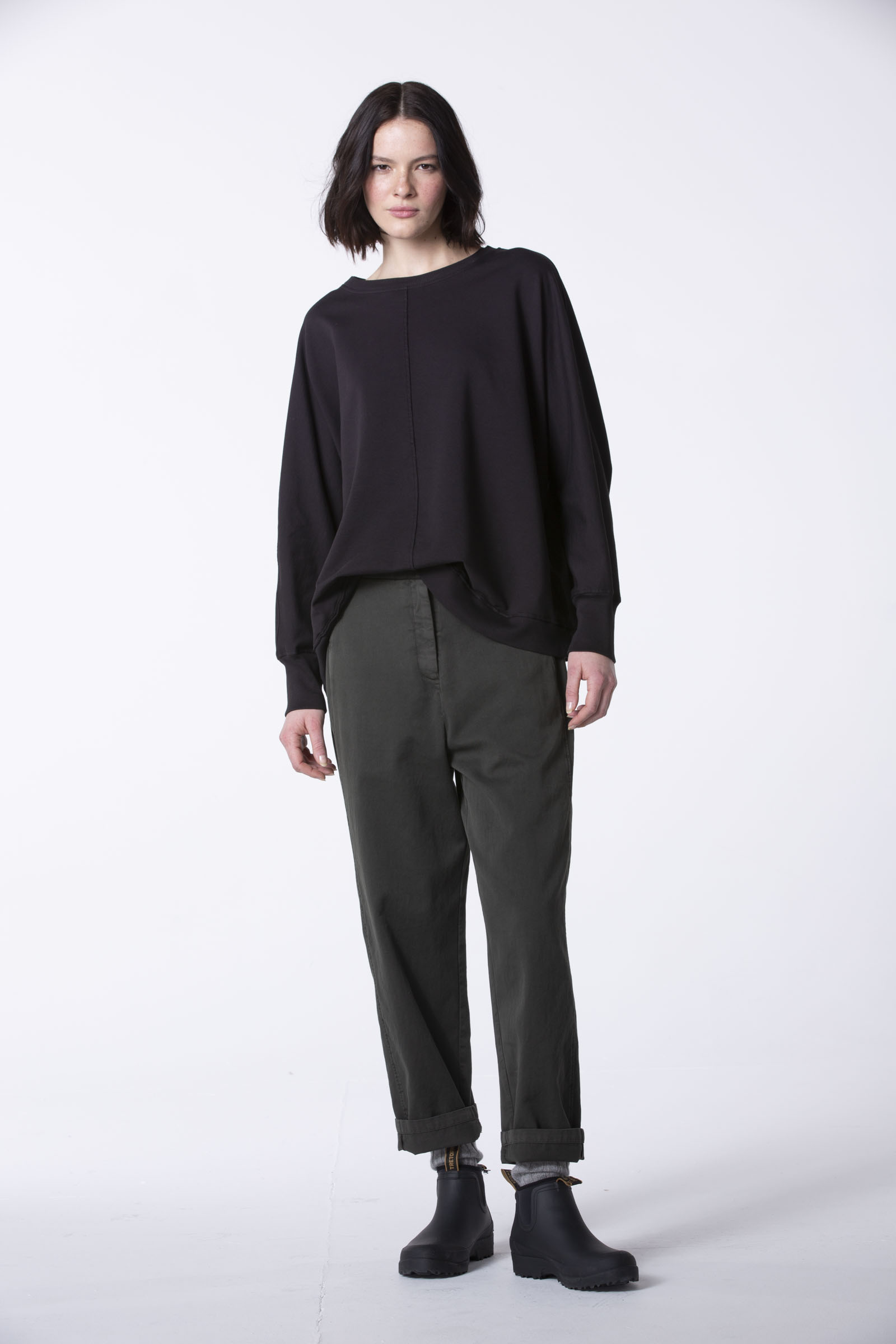 ISCHIKO - Trousers 301 / 100% cotton