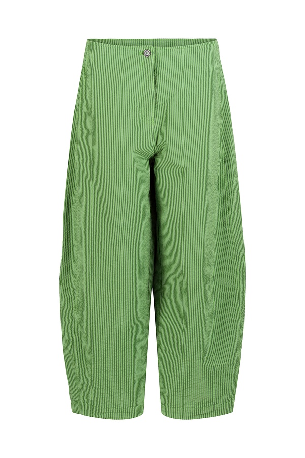 Trousers 506 - Pure Cotton with Seersucker Stripes - 740GARDEN - 60250110018