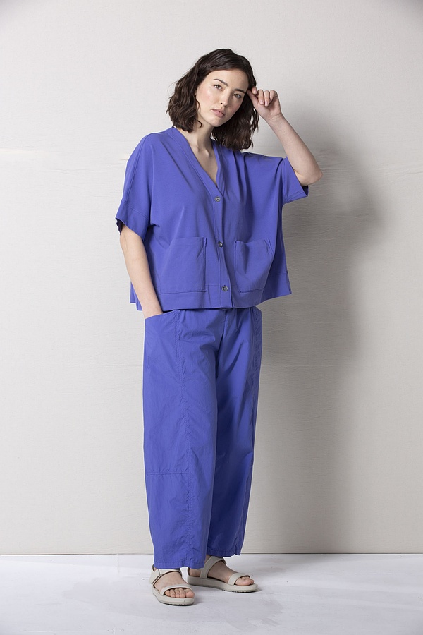 Trousers 509 - Cotton Poplin - 380IRIS - 60250110028