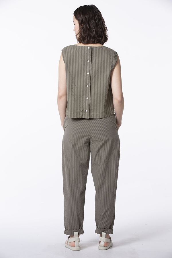 Trousers 511 - Pure Cotton with Seersucker Stripes - 770BRANCH - 60250110030