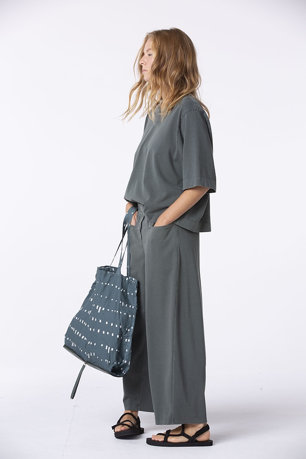 Trousers Federra / Cotton Jersey 672ENAMEL