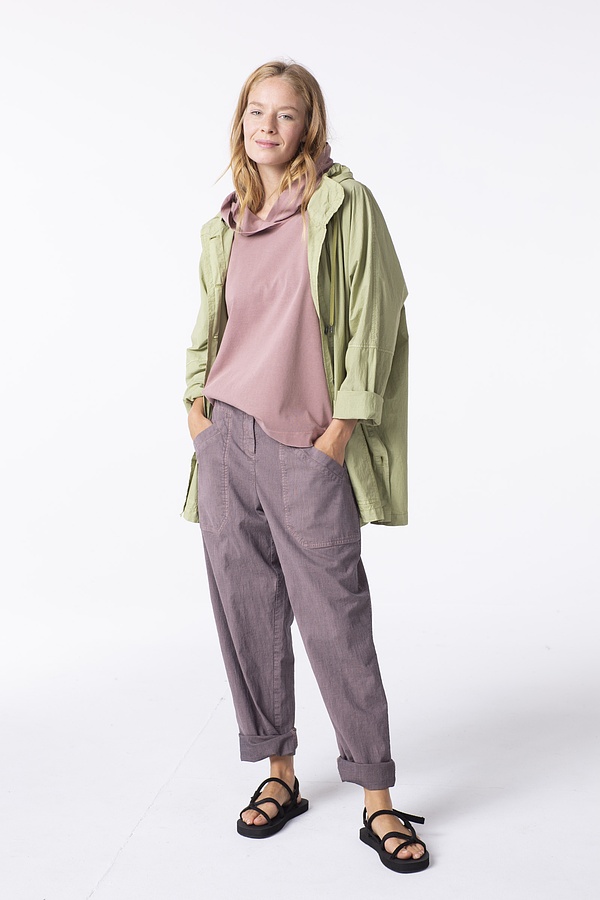 Trousers Lupitte / Cotton Blend 332DUSTY ROSE