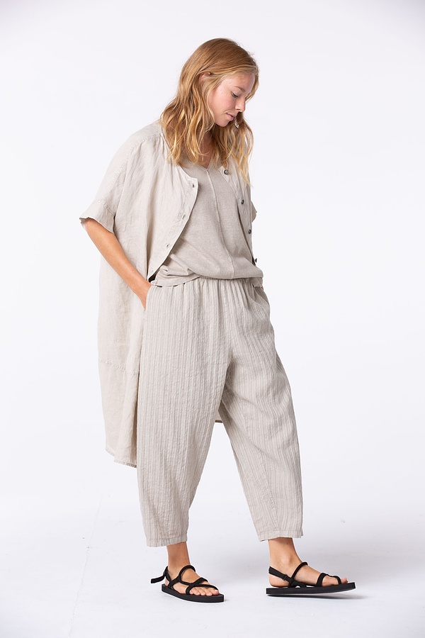 Trousers Solarea / Cotton-Linen Blend 112BIRCH