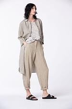 Trousers Griita wash / Cotton-Linen Blend 830SAND