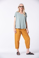 Shirt Tugentha / Hemp – Eco-Cotton-Blend 630SAGE