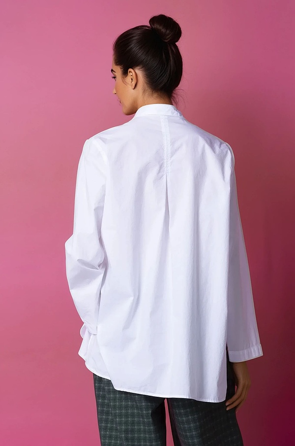 Blouse 309 - 100% cotton - 100WHITE - 10230710048