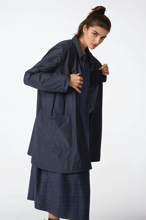 Blouse 312 - Recyled polyester mix - 490NAVY - 10230710071