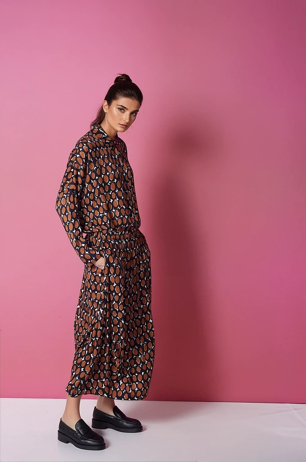 Blouse 314 - 100% viscose - 230TERRACOTTA - 10230710094