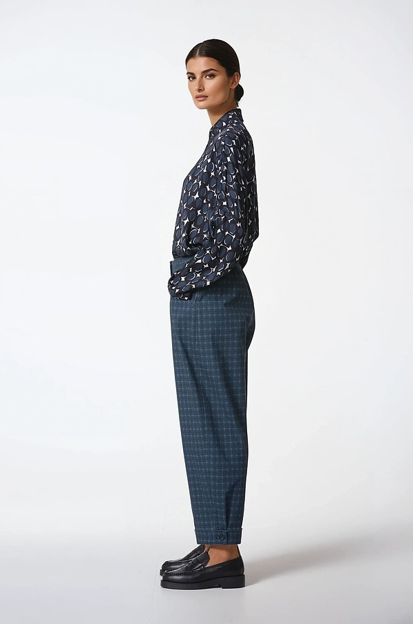 Blouse 314 - 100% viscose - 580BLUE - 10230710094
