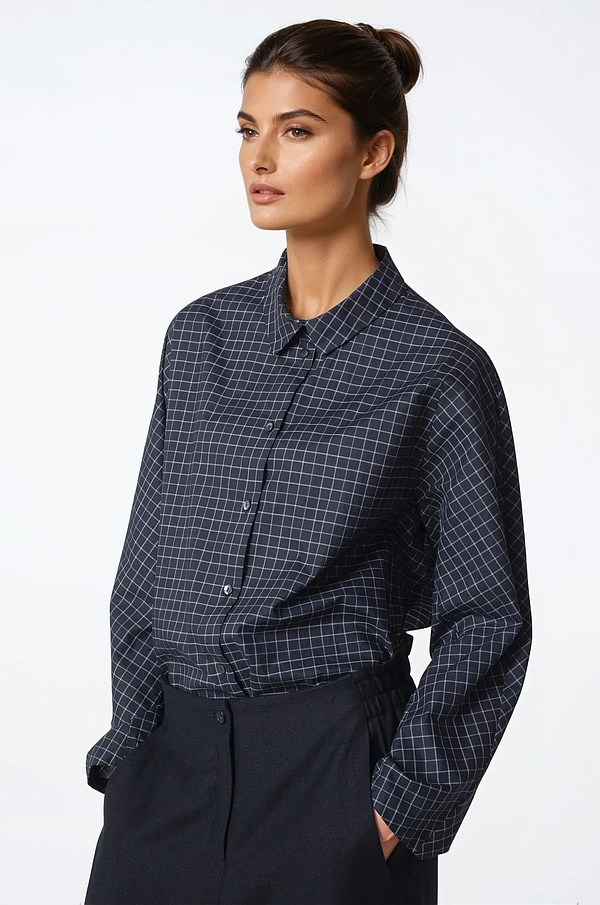 Blouse 316 - 100% Katoen - 990BLACK - 10230710115