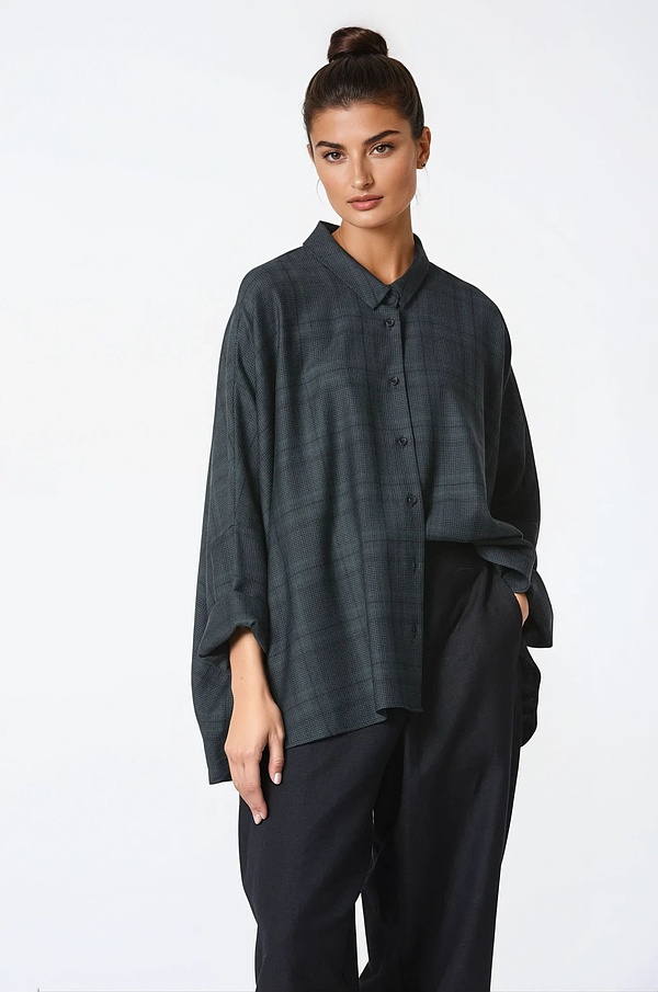 Blouse 318 - Tencel ™ Lyocell-Verwoll mixture - 680POND - 10230710117