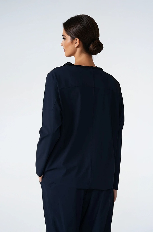 Blouse 516 - Techno Stretch - 490NAVY - 10250110072